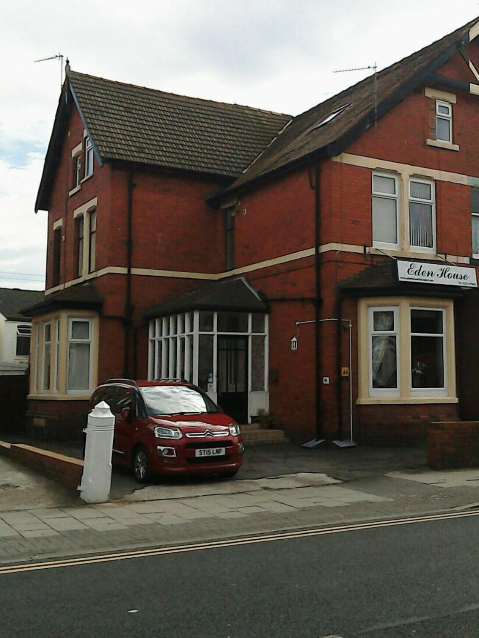 Eden House Panzió Blackpool Kültér fotó